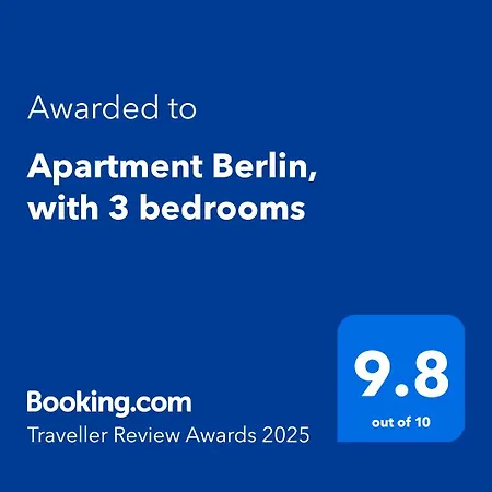 Apartment Berlin, With 3 Bedrooms *