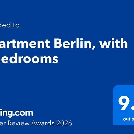 Apartamento Berlin, With 3 Bedrooms